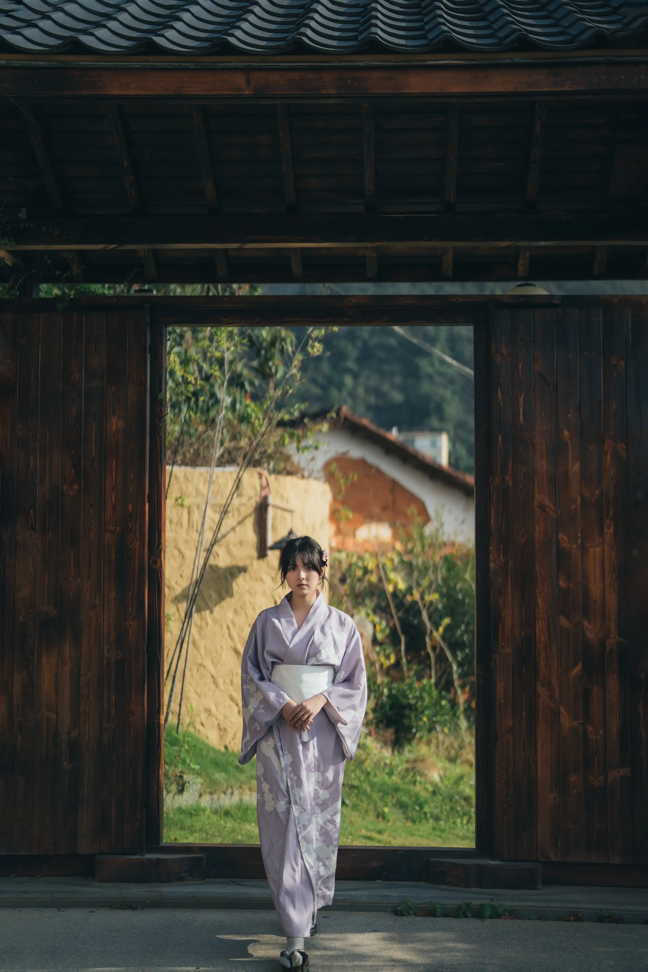 [YITUYU] 2022.02.09 Vol.772 – Japanese style story, photo of a girl in a Japanese garden dudu#[56P]-48